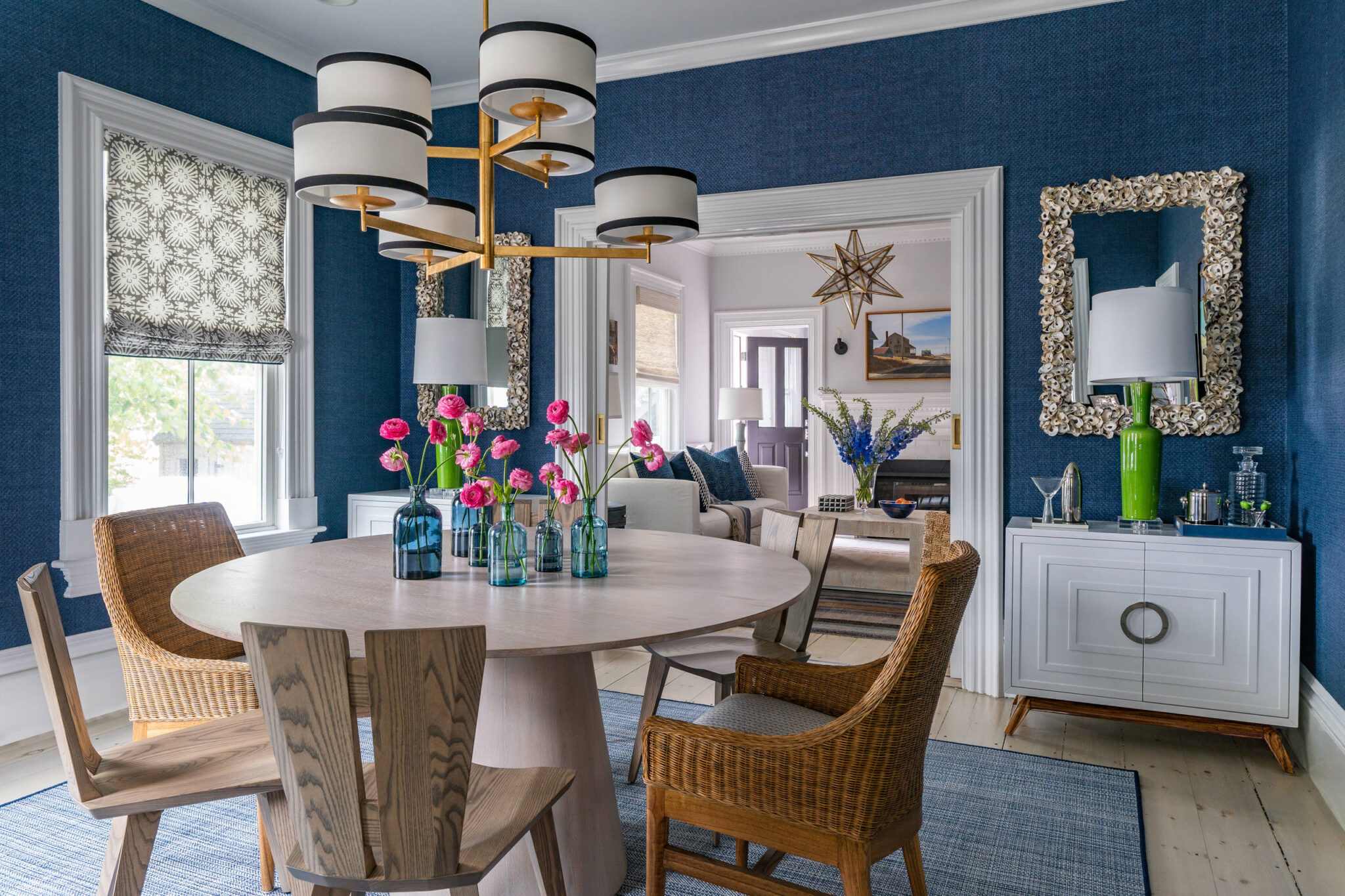 Feast Your Eyes: 20 Gorgeous Blue Dining Room Ideas that Will Elevate ...