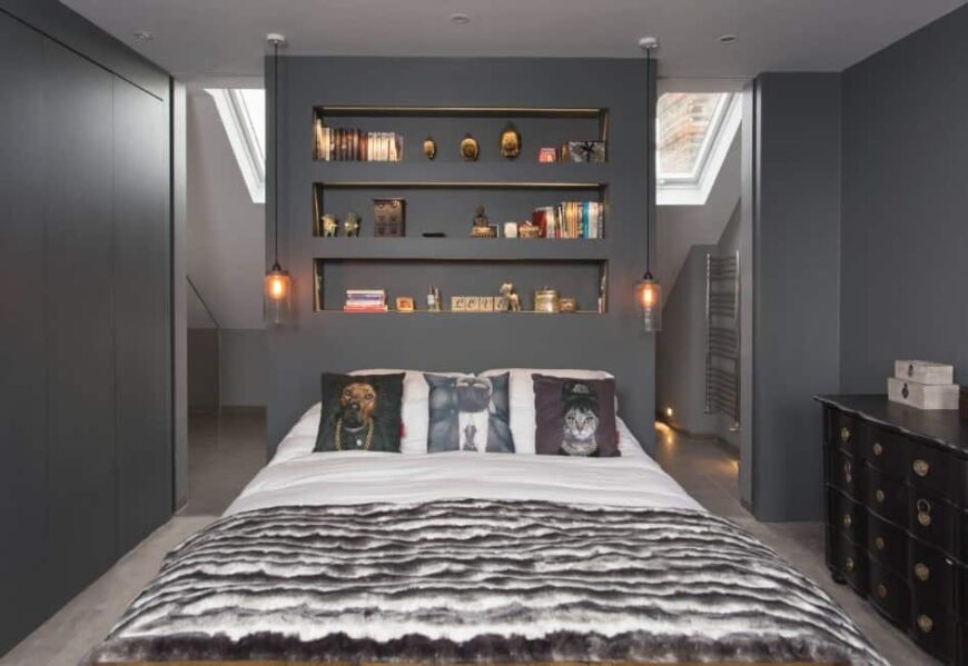 10 Primary Bedrooms With Built-In Shelves (2023 Guide and Photos ...