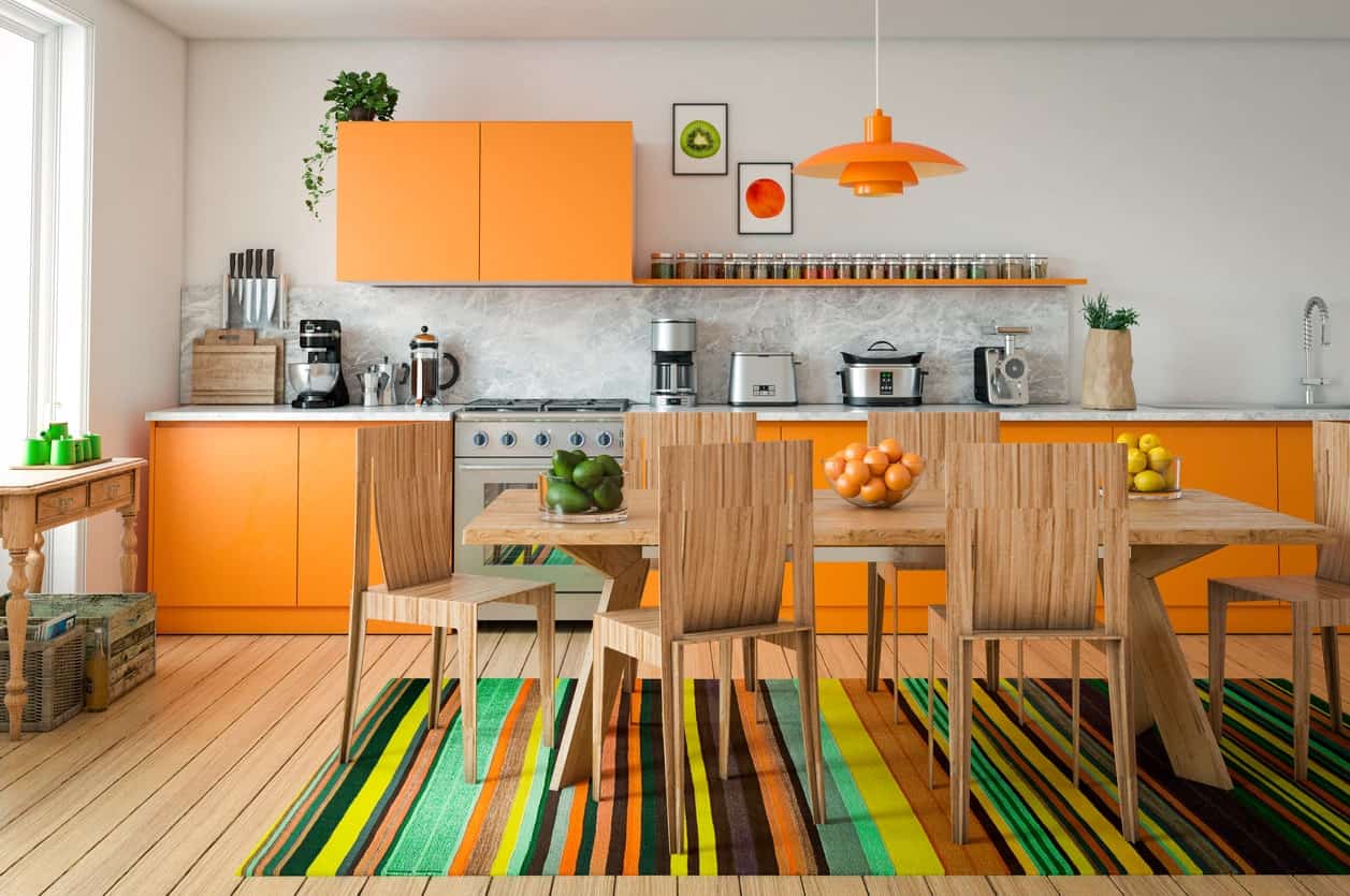 16 Orange Kitchen Design Ideas to Spice Up Your Space with Vibrant Color