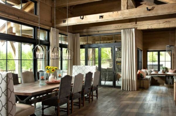 24 Rustic Dining Room Ideas that Feast on Natural Design Elements ...