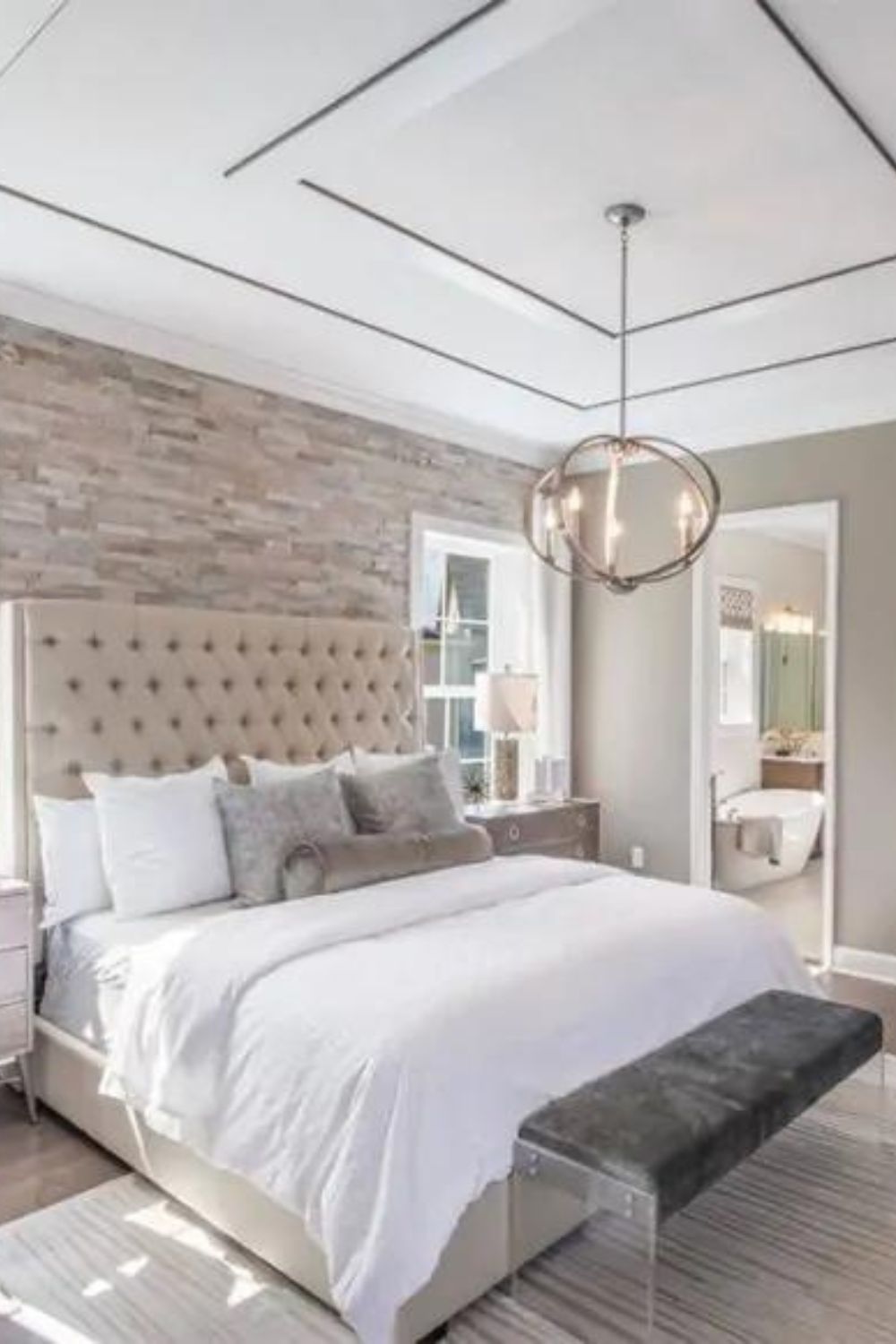 22 Transitional Primary Bedroom Ideas Balance Design Options – Home ...