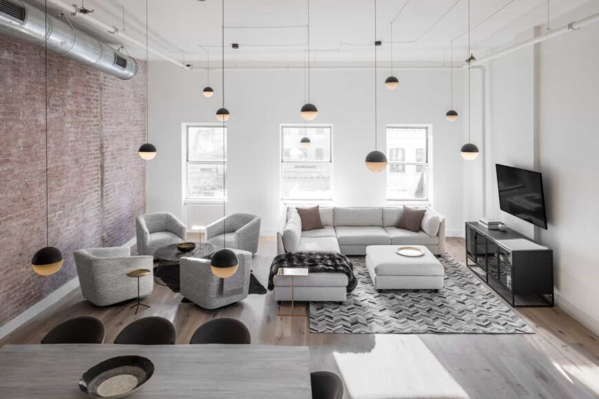 Hip Industrial Tribeca Loft by DÉCOR AID – Home Stratosphere