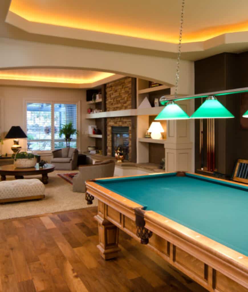 65 Rooms With A Pool Table Man Caves Included