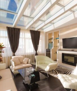 101 Beautiful Living Rooms with Fireplaces of All Types (Photos) - Home
