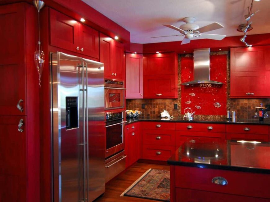 60 Red Interior Design Ideas (Red Room Designs) – Home Stratosphere