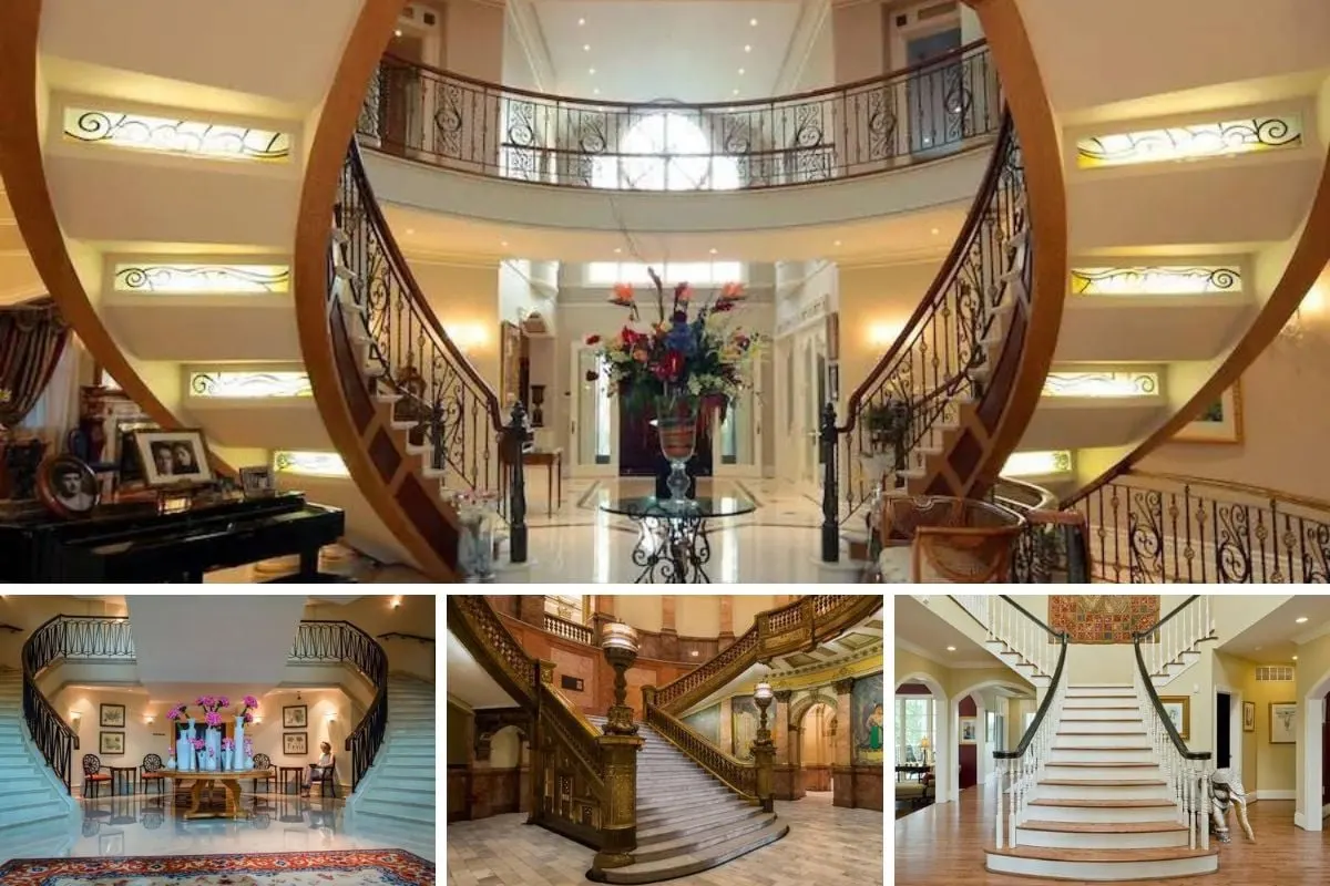 Fancy Design Feature Fancy Staircase Design