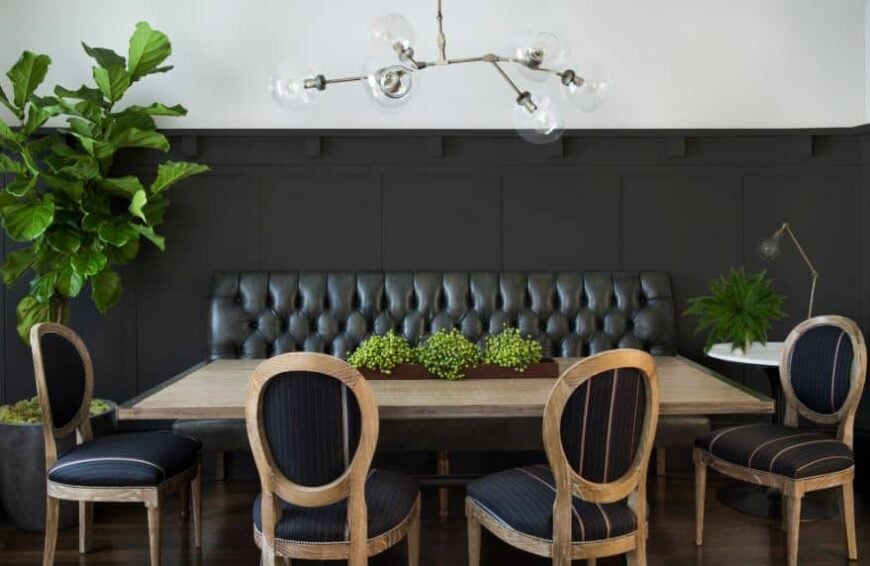 51 Black Dining Room Ideas (Photos)