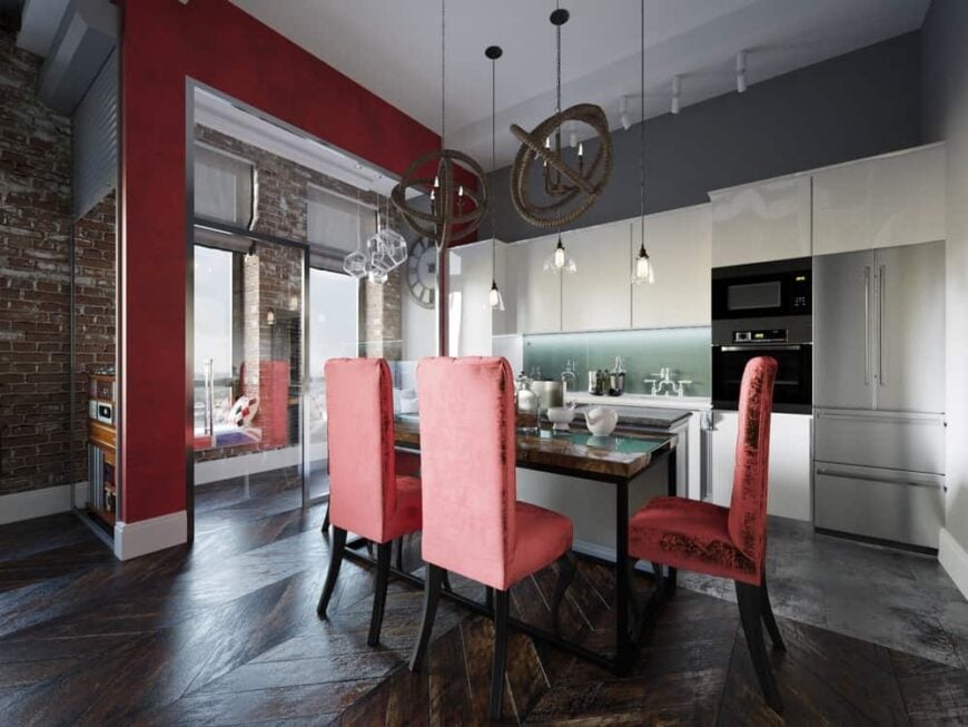 81 Industrial Dining Room Ideas (Photos)