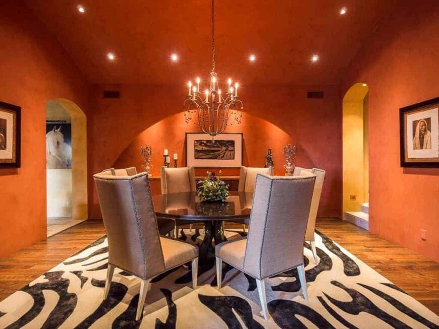 50 Orange Dining Room Ideas (Photos) – Home Stratosphere