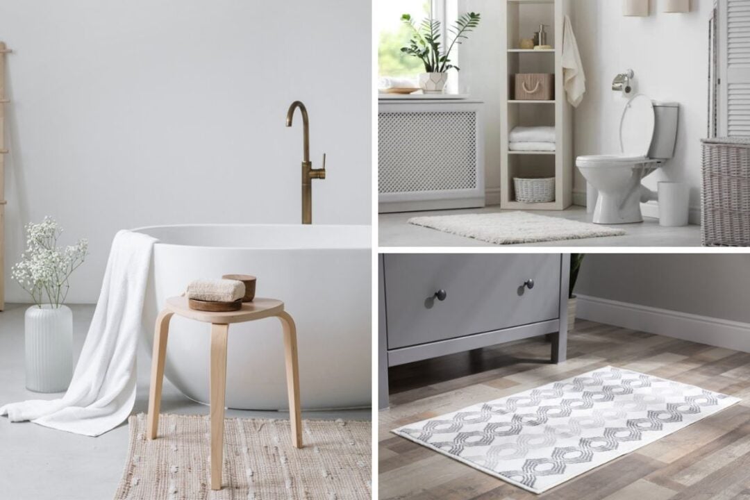 10 Types of Bathroom Rugs (Buying Guide)