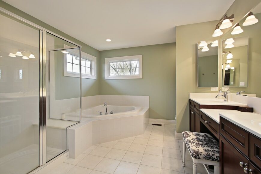 55 Primary Bathrooms with Corner Tubs Home Stratosphere — free download