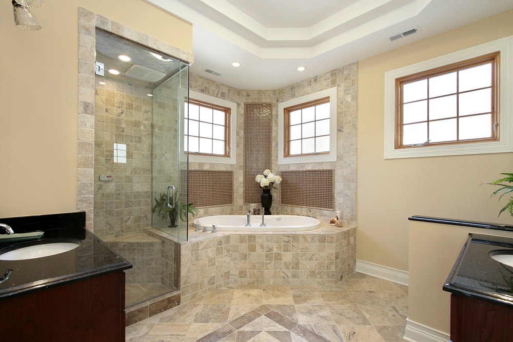 55 Primary Bathrooms With Corner Tubs Home Stratosphere 55 Primary Bathrooms With Corner Tubs Home Stratosphere