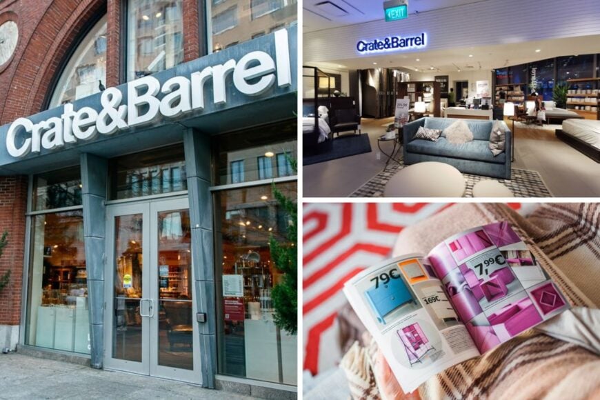 How to Request the CRATE & BARREL Furniture Catalog