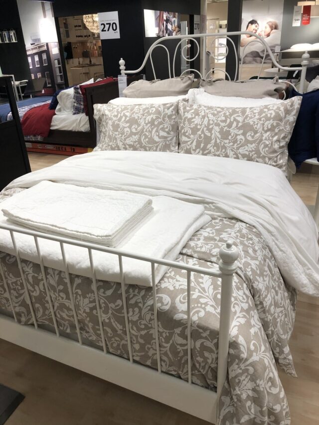 ikea bed frame with storage