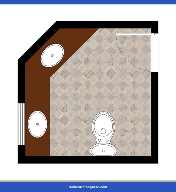 13 Powder Room Layouts and Floor Plans (2023 Guide) – Home Stratosphere