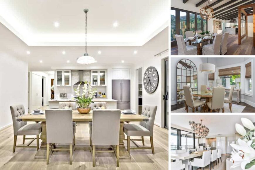 What Is The Average Size Of Dining Rooms In The USA Details Here