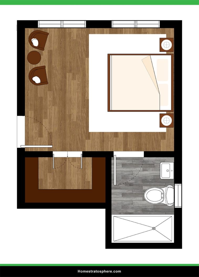22 Master Bedroom Layouts (Floor Plans)