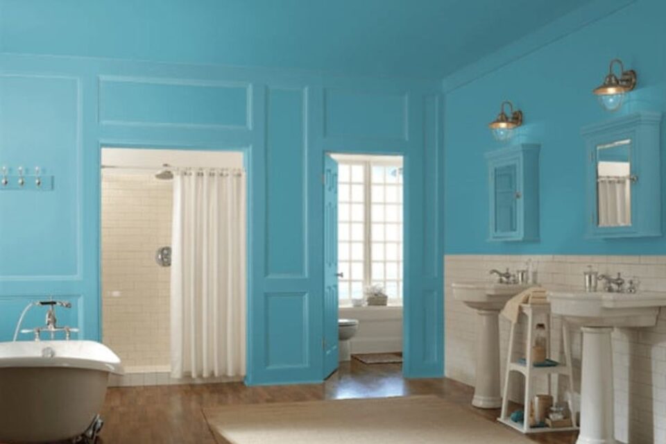 25 of the Best Blue Paint Color Options for Bathrooms