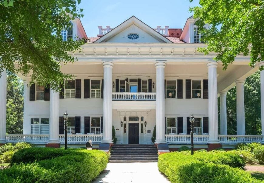 Gone with the Wind Movie Set Mansion in Covington, GA (Auctioned Off