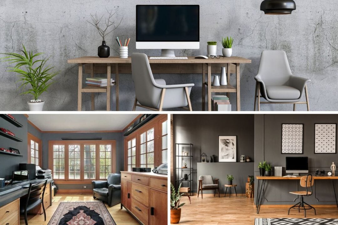 25 Home Office Layouts (Illustrated Floor Plans)