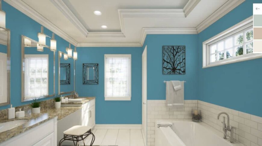 20 of the Best Blue Paint Colors for Bathrooms (2023 Guide) - Home ...