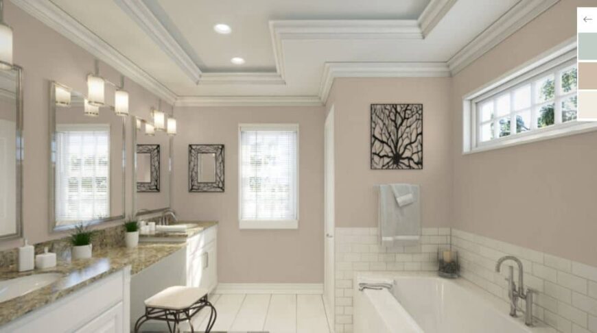 25 of the Best Beige Paint Color Options for Bathrooms