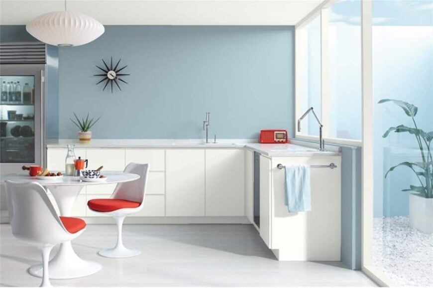 25 of the Best Blue Paint Color Options for Kitchens