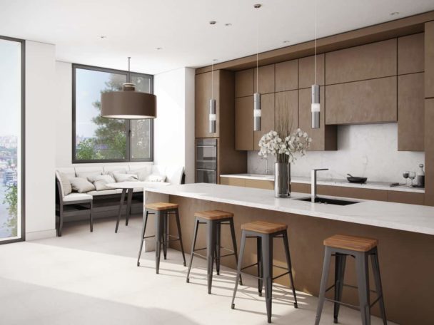 70 Long Narrow Kitchen Ideas (Photos)