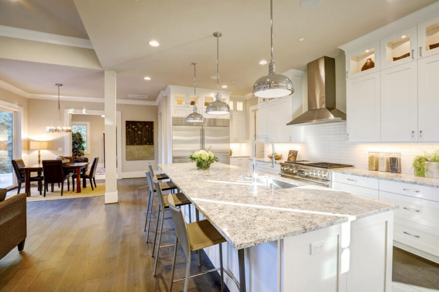70 Long Narrow Kitchen Ideas (Photos)
