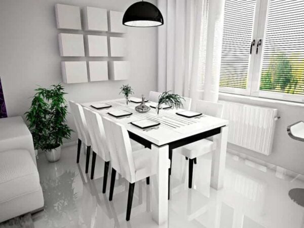 50 Black and White Dining Room Decor Ideas (Photos) – Home Stratosphere