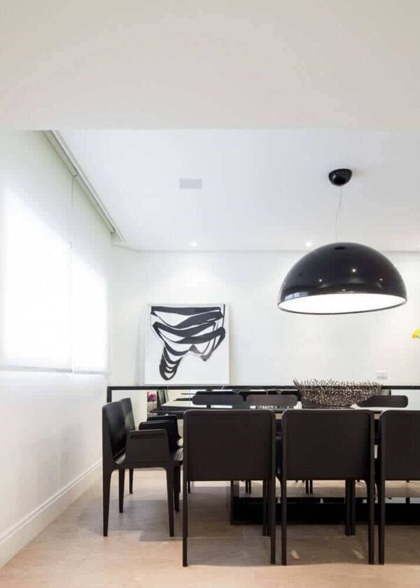 50 Black and White Dining Room Decor Ideas (Photos) – Home Stratosphere