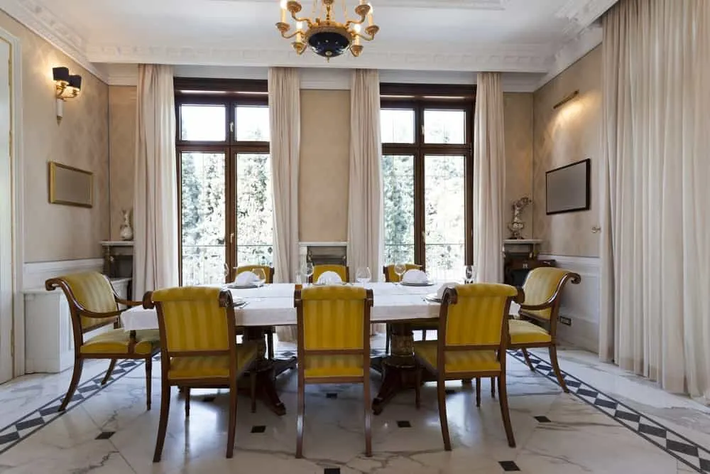 Mansion Interior Dining Room