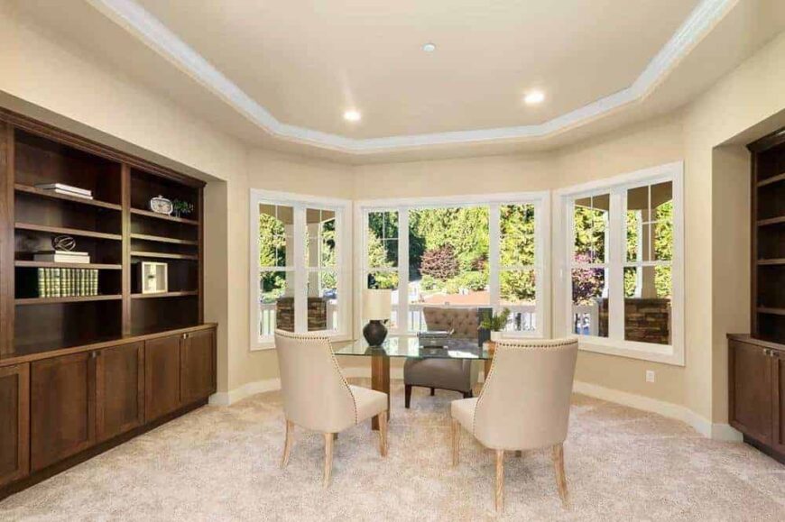 25 Mansion Home Office Designs (Photos)