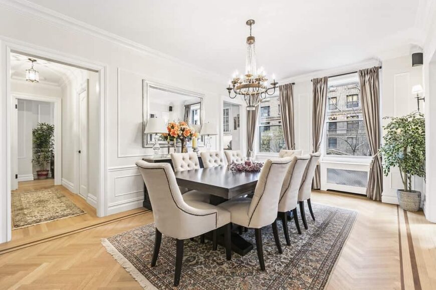50 Black and White Dining Room Decor Ideas (Photos) – Home Stratosphere