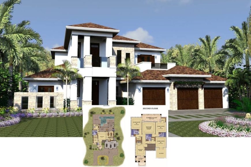 Florida-Style House Plans & Floor Plans – Page 2 – Home Stratosphere