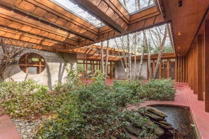 Frank Lloyd Wright's House in New Canaan, CT (Listed for 7.2 Million)