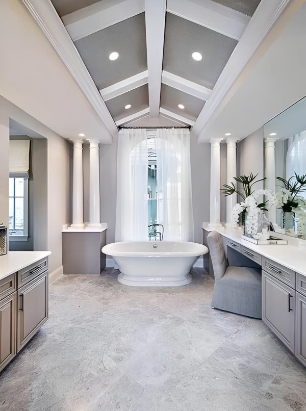 Tour this Sprawling 4-Bedroom Mediterranean Rancher (Floor Plan ...