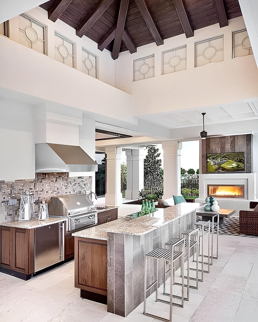 Tour this Sprawling 4-Bedroom Mediterranean Rancher (Floor Plan ...