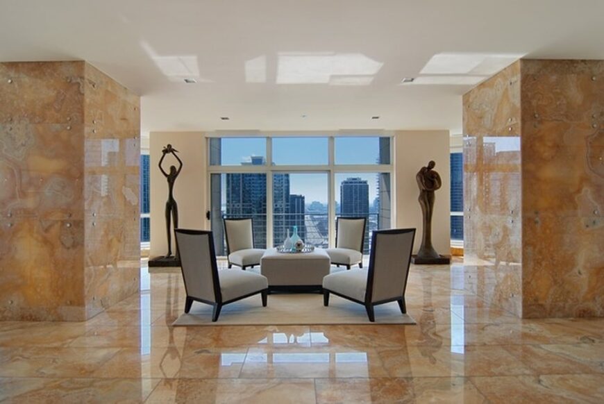 View of Penthouse in Water Street, Chicago with Stunning Views – Home Stratosphere