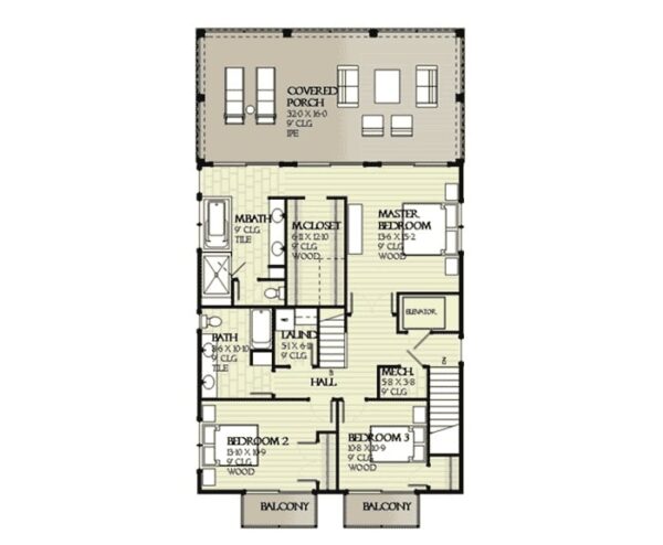 Experience Coastal Elegance: A 2,810 Sq. Ft. Home with 4 Bedrooms, Wrap ...