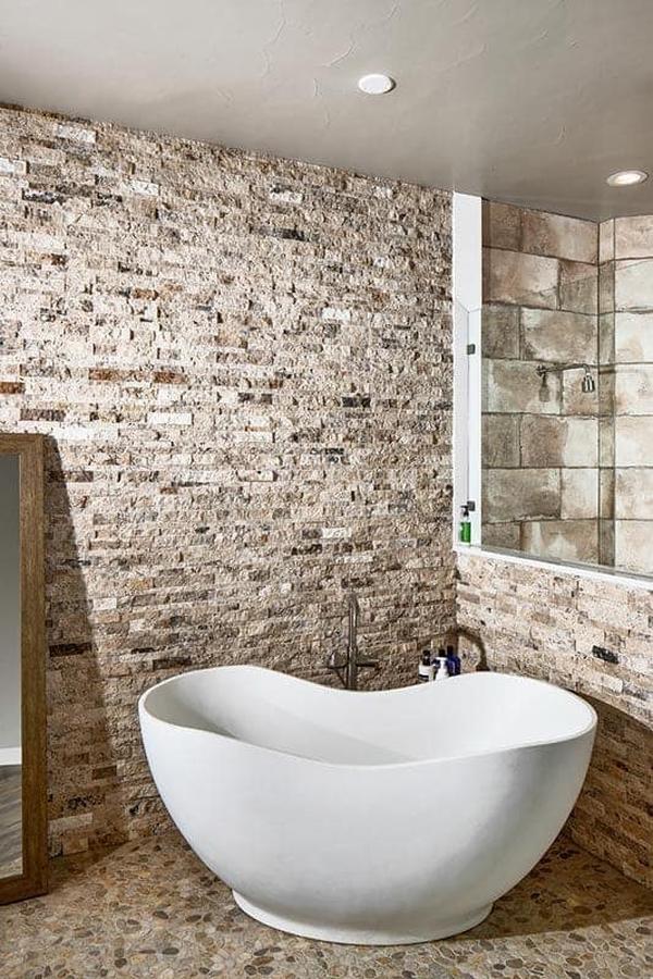 
A closer look shows the wooden front door surrounded by frosted glass panels.

