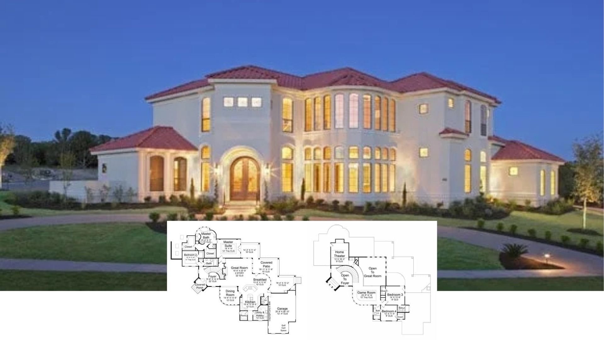 Tour This 3,804 Sq. Ft. Mediterranean Home with 4 Bedrooms, a Three-Car Garage & a Must See Floor Plan