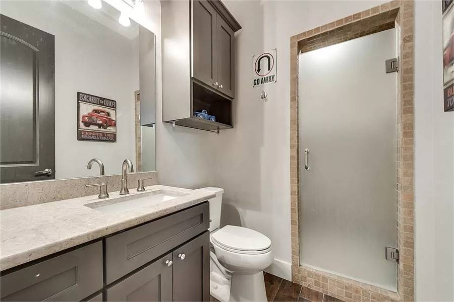Modern Bathroom with Vintage Touches