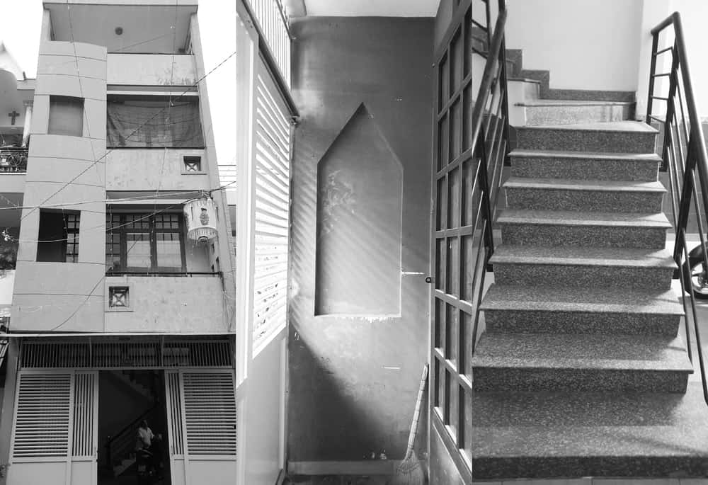 This is one of the house's photos before renovation.