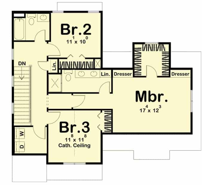 Spacious Upper Floor with Three Cozy Bedrooms
