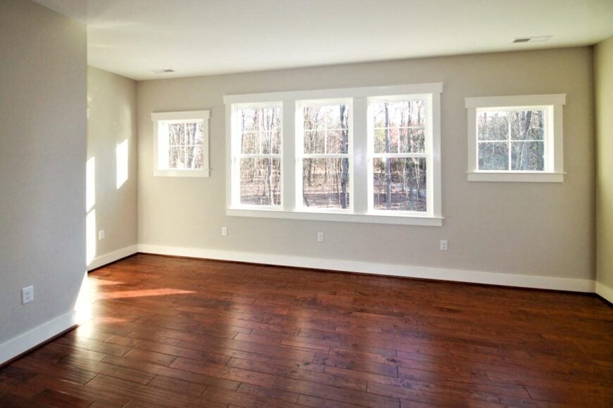 More windows are installed on this side of wall to provide amazing rear views.