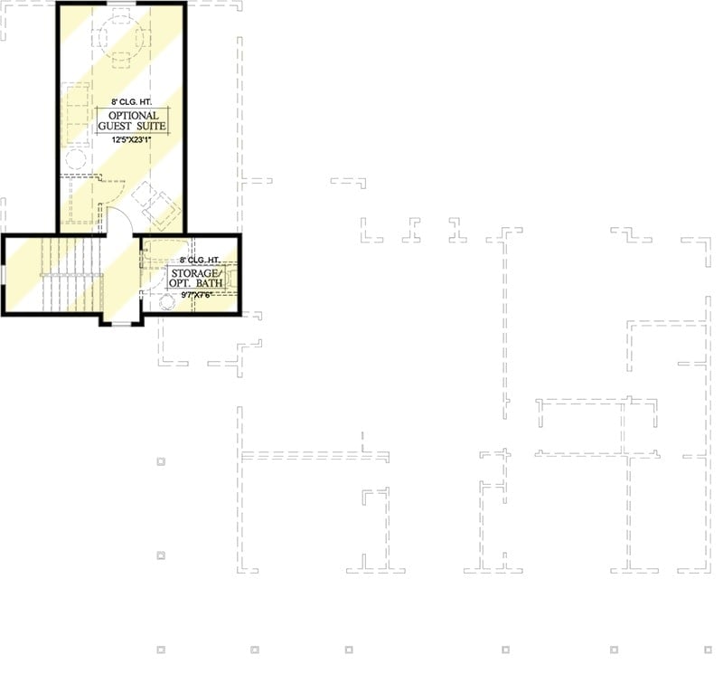 Expansive Guest Suite with Versatile Adjoining Spaces
