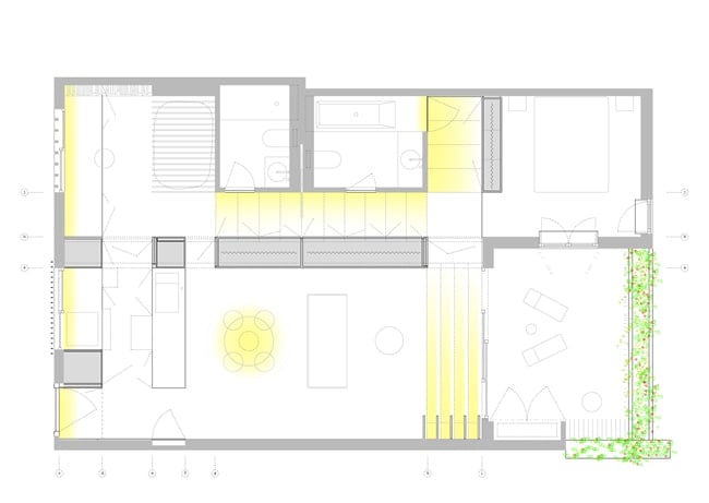 This is an illustration of the floor plan.