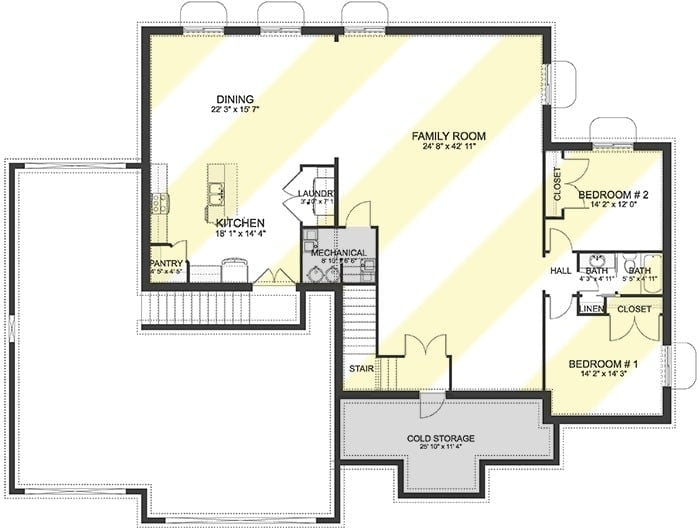 Spacious Single-Story House with Open Layout
