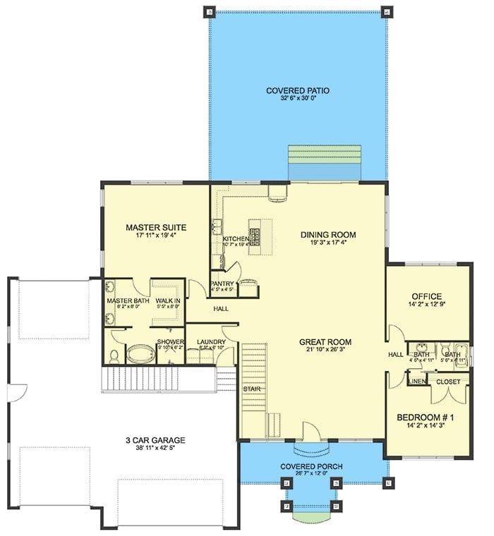 Elegant Single-Story Ranch Home with Spacious Layout